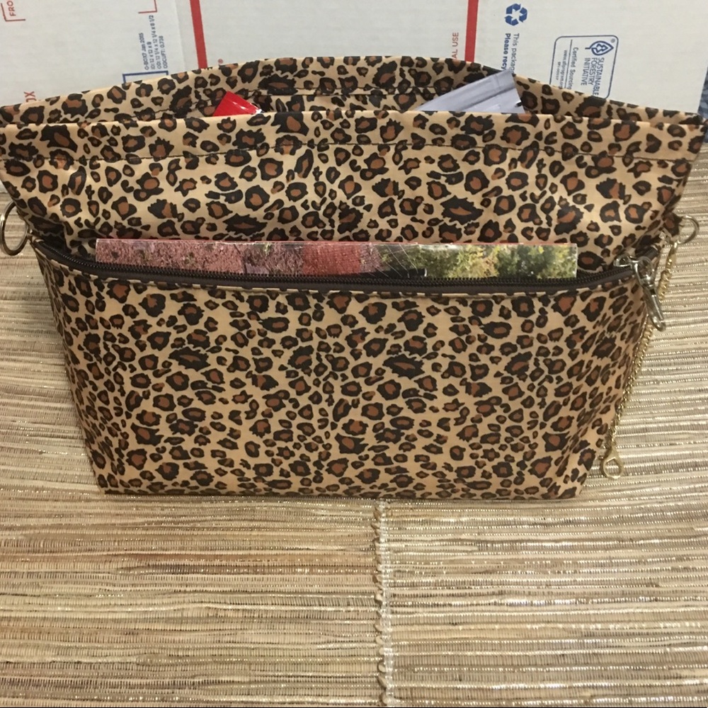 Tote/Purse Organizer (Leopard Print)